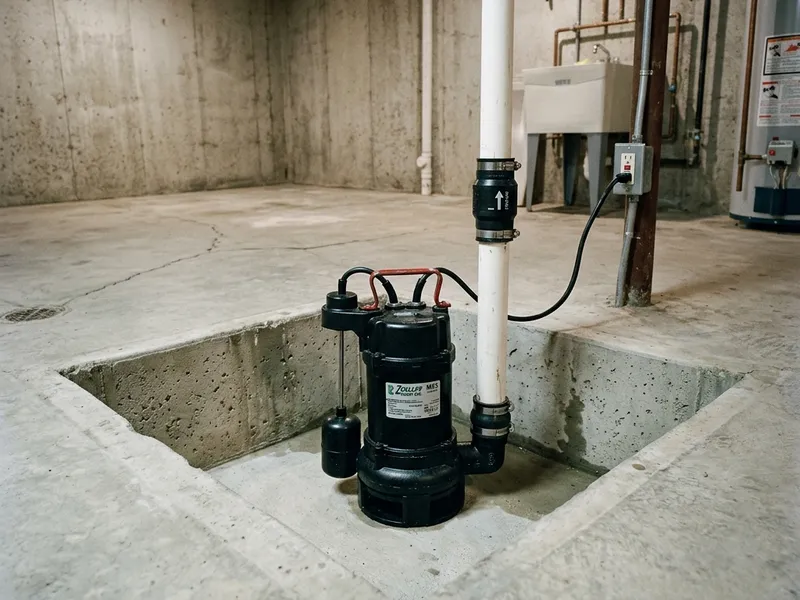 Sump Pump Installation Plumber in Geuda Springs, KS